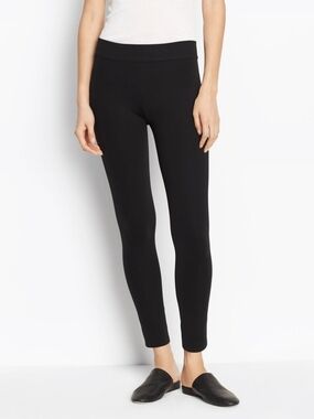 Sleek Sculpt Vince Leggings ✨ Minimalist Stretch Pull-On Pants | Size M
